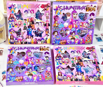 Cartoon Demon Hunters Boxed Stickers – Rich Designs, Pre-Cut Creative DIY Journal Stickers