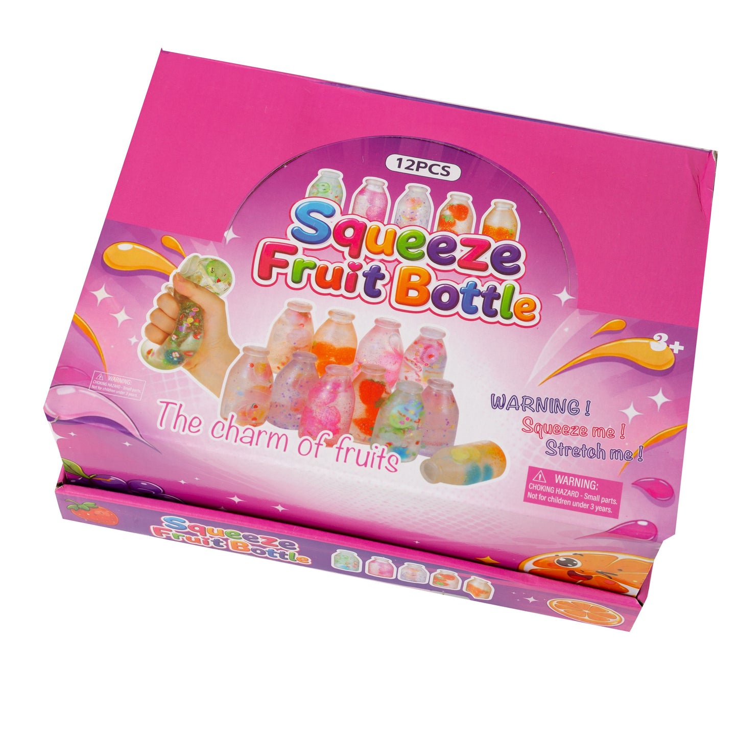 Drift Bottle Squishy Stress Relief Toy Box Set – Soft Taffy-Like Texture