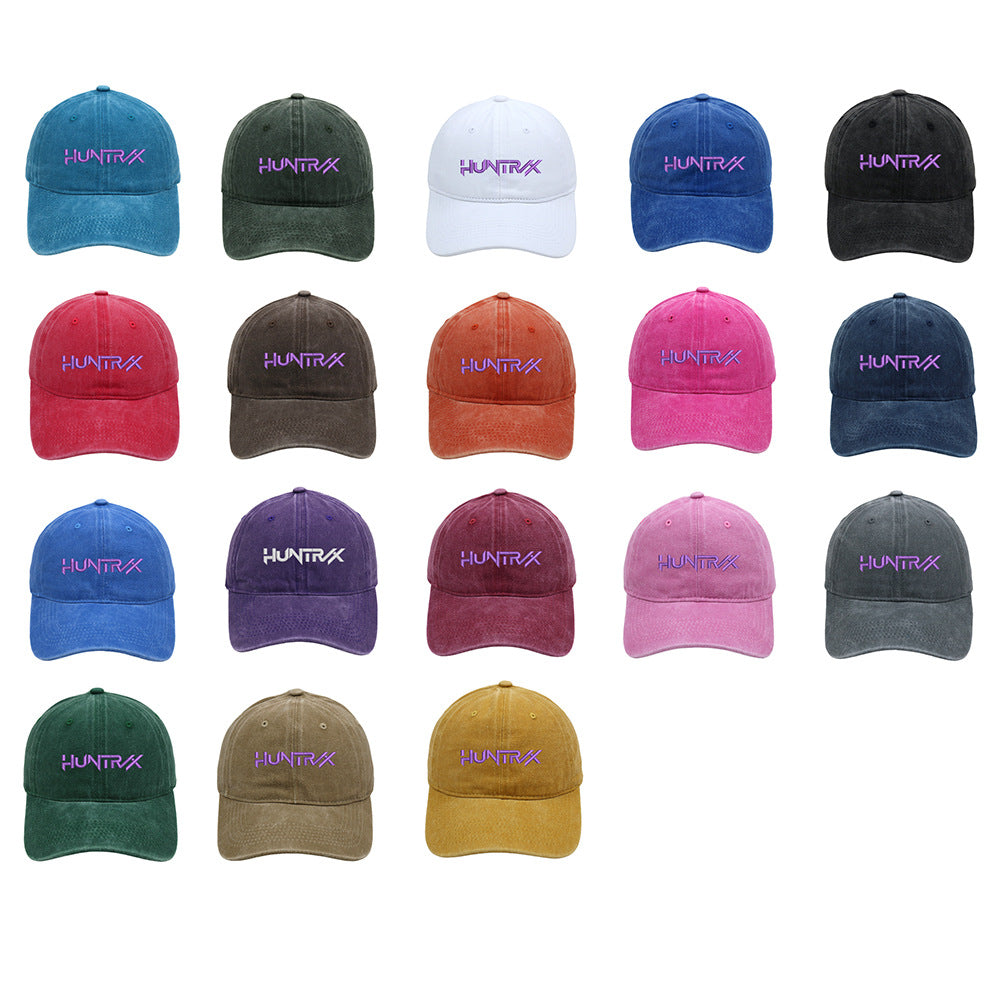 K-Pop Demon Hunter HUNTR/X Embroidered Washed Baseball Cap – Unisex Casual Hat