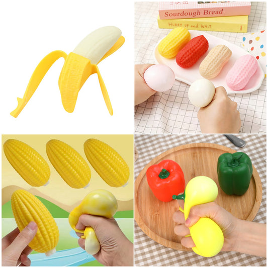 Simulation Food Squishy Toy, Slow Rising Stress Relief Squeeze Toy