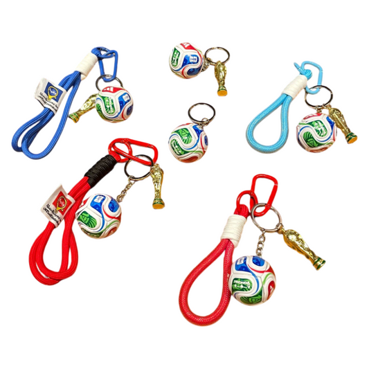 2026 World Cup Keychain Mexico USA Canada Soccer Fan Souvenir Pendant