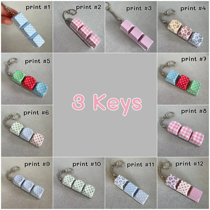 Mini Keyboard Bag Charm Keychain Aesthetic Key Cap Accessory – Gift Shop Wholesale