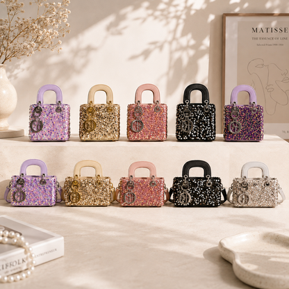 Kids Sequin Crossbody Bag – Sparkly Mini Handbag in 2 Styles