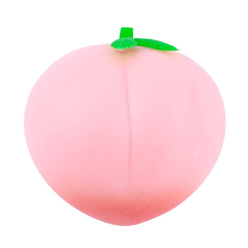 Simulation Fruit Mango Peach Dragon Fruit Squishy Slow Rising Stress Relief Squeeze Toy