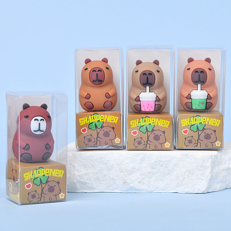 Cute Themed Pencil Sharpeners – 24-Piece Retail Display Box