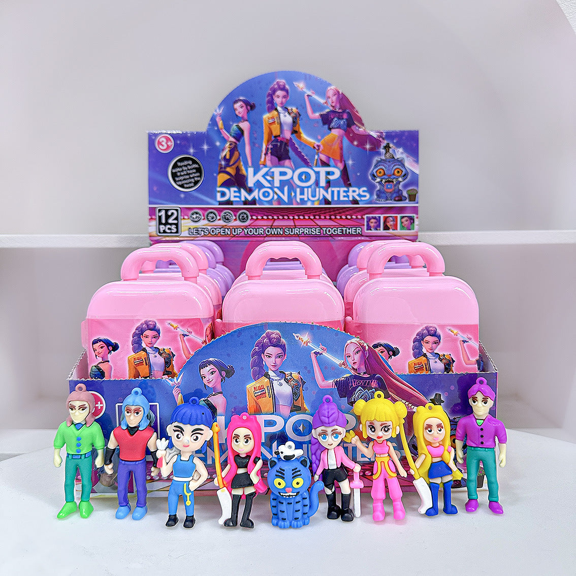 K-POP Demon Hunters Blind Box Figure Keychain Pendant Accessories Mystery Case