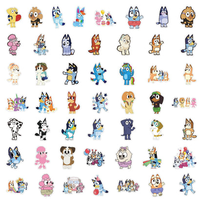 50Pcs Cartoon Character Stickers Waterproof Cartoon Decals for Laptop Phone & Water Bottle