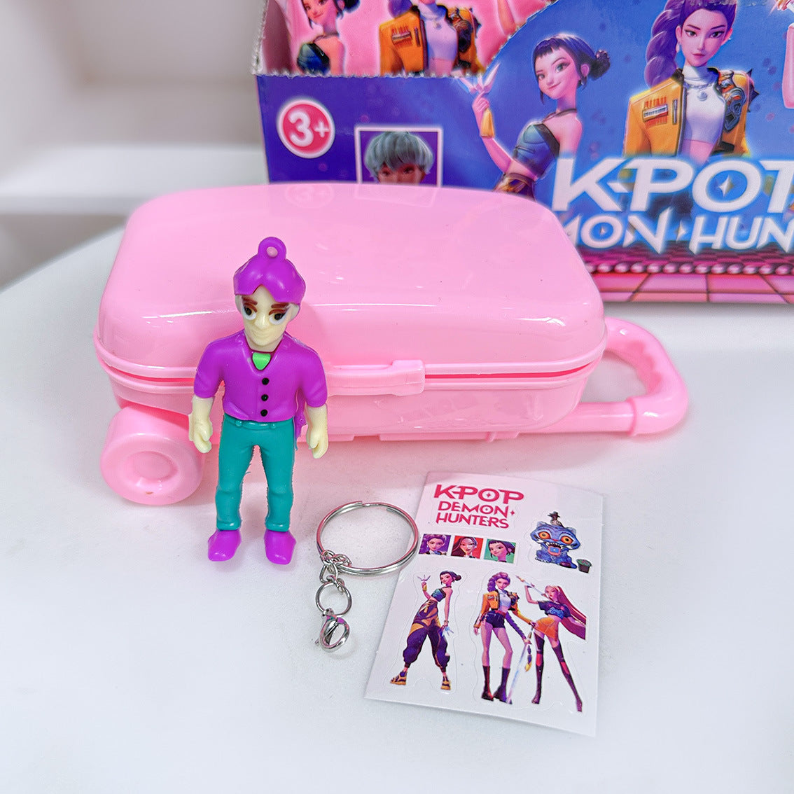 K-POP Demon Hunters Blind Box Figure Keychain Pendant Accessories Mystery Case