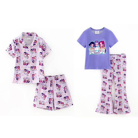 Girls Kpop Demon Hunter Fall Outfit Collection