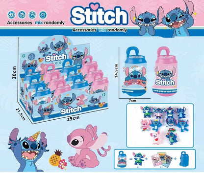 K-Pop Demon Hunter Soda Can Suitcase Blind Box Keychain Figures