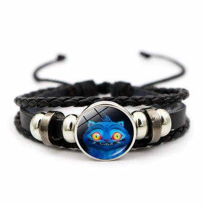 K-POP Demon Hunters & Gaza Boy Group Bracelet Adjustable Braided Leather Fan Jewelry Available in 3 Colors