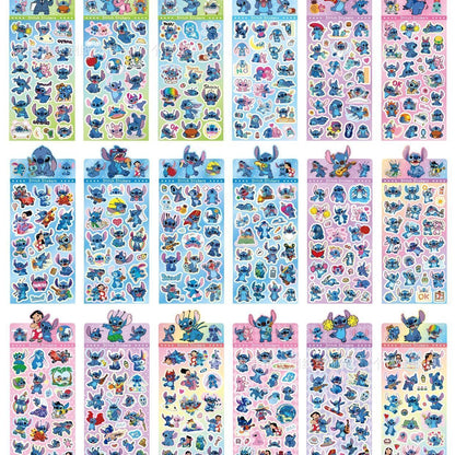 K-pop Demon Hunters Holographic Stickers Set Cartoon Designs for Journals and Scrapbooks