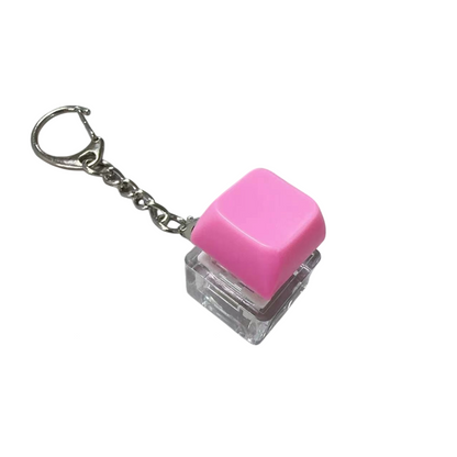 Keycap Stress Relief Keychain Keyboard-Style Pendant Charm