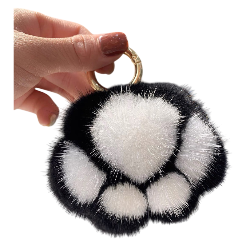 Eco-Friendly Plush Animal Keychain Cute Stuffed Car Key Pendant Bag Charm