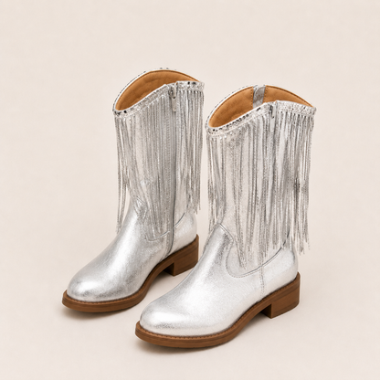 Girls Western Cowboy Boots – Glitter & Embroidered Styles