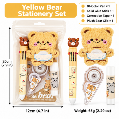 Cute Stationery Gift Sets – 4, 5 & 7-Piece School & Office Supplies