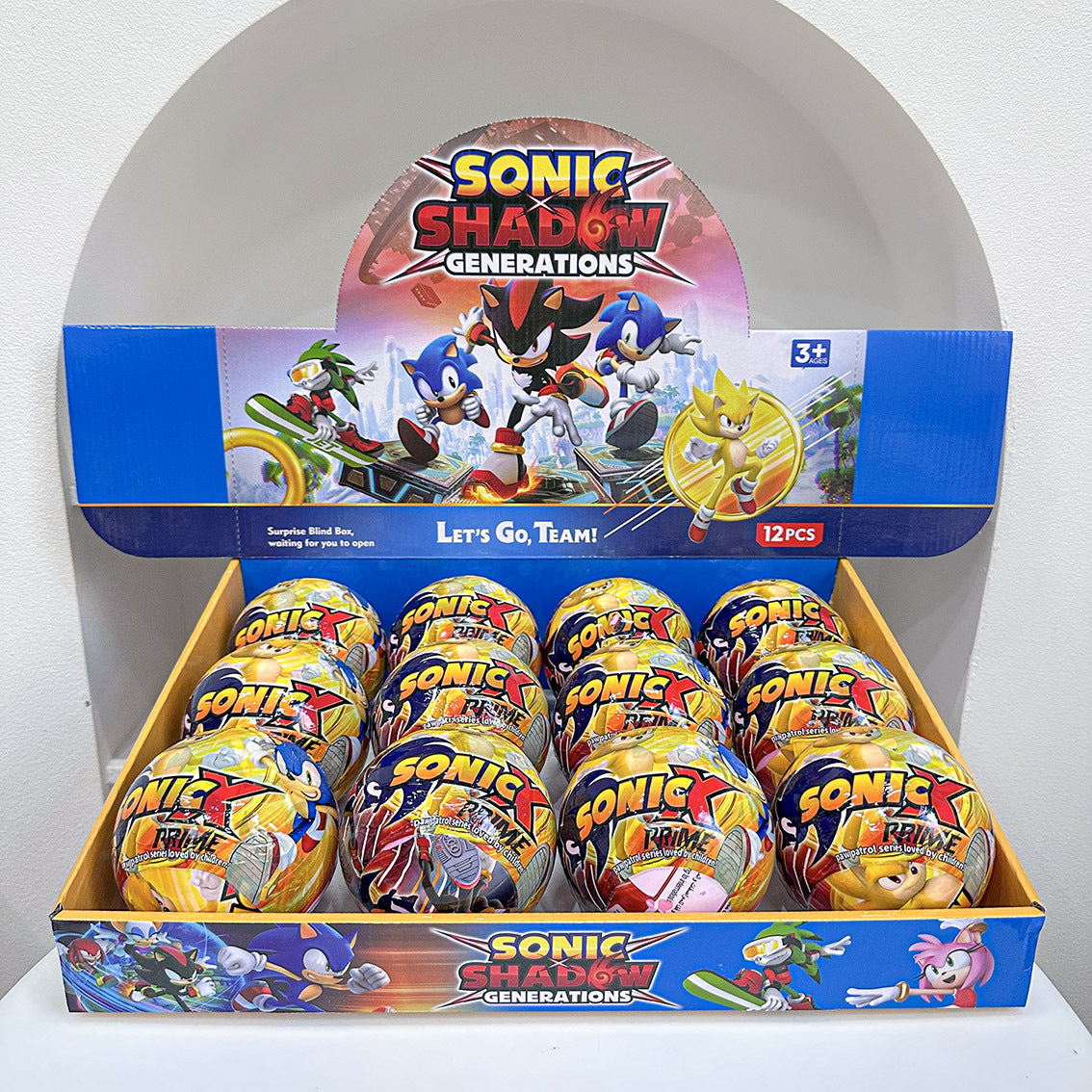 Cartoon Blind Capsule Toy Box Set of 12, Surprise Collectible Figures & Keychains