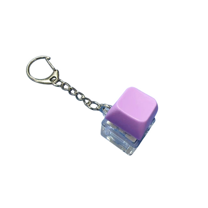 Keycap Stress Relief Keychain Keyboard-Style Pendant Charm
