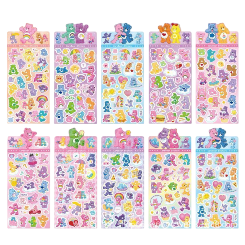 K-pop Demon Hunters Holographic Stickers Set Cartoon Designs for Journals and Scrapbooks
