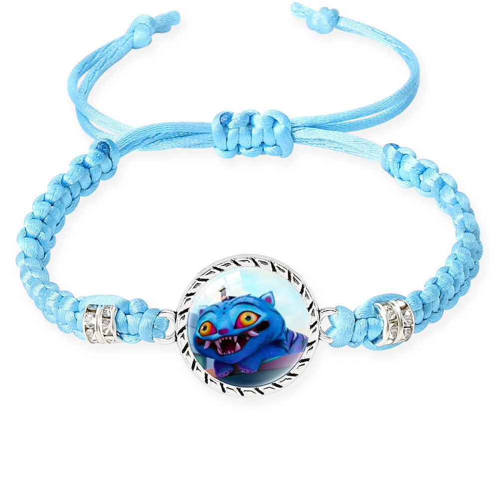 K-POP Demon Hunters Series Bracelet Set Creative Charm Braided Adjustable Bracelets