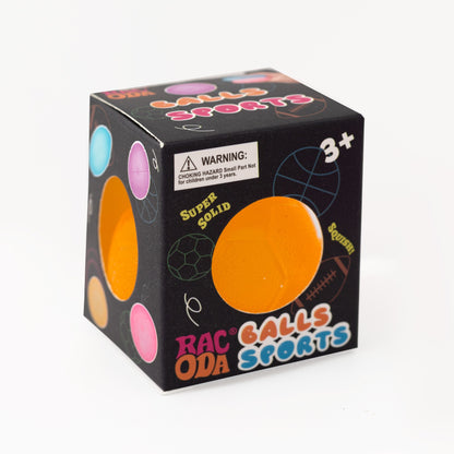 Semi-Transparent Squishy Stress Ball – Slow Rising Squeeze Toy for Anxiety Relief