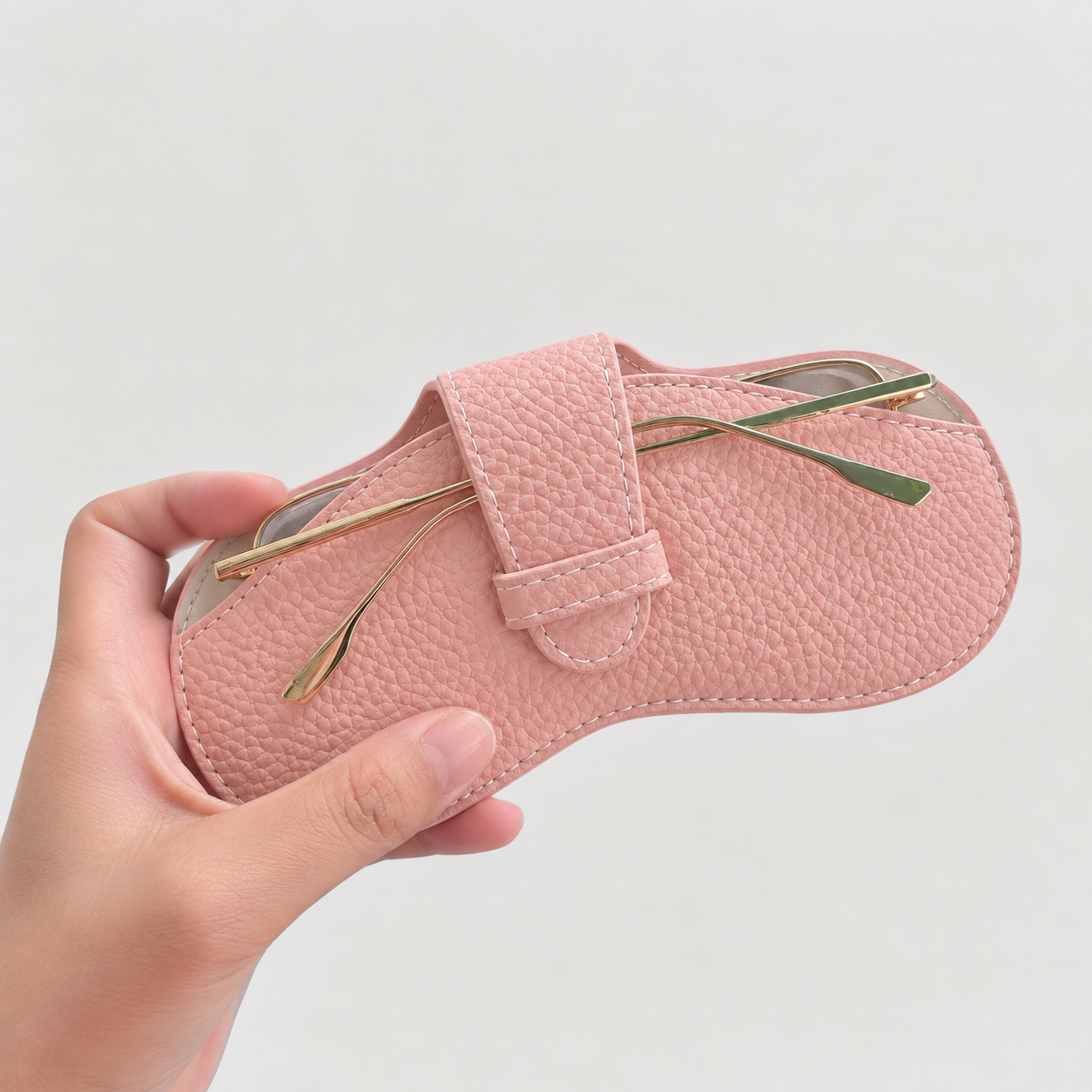Sunglasses Case Glasses Storage Bag Eyewear Organizer Bag Premium Leather Pouch