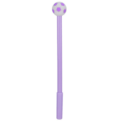 Sports Ball Silicone Top Gel Pen Black Ink Creative Ballpoint Pen