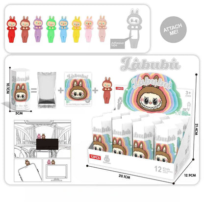 Demon Hunters Cartoon Angel Lying Figure Blind Box Creative Desk Toy Phone & Monitor Decoration Collectible