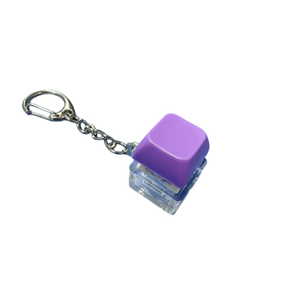 Keycap Stress Relief Keychain Keyboard-Style Pendant Charm