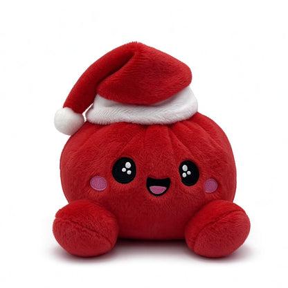 Christmas Bao Bun Plush Toys – Cute Holiday Dumpling Characters, Plush Only or with Bamboo Steamer Gift Box