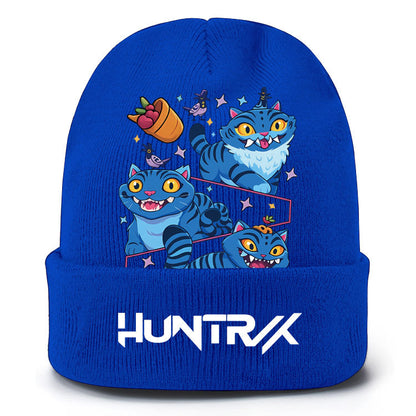 K-Pop Demon Hunters Knit Beanie Cozy Plush Lined Pull-On Hat for Spring & Winter Unisex Street Style