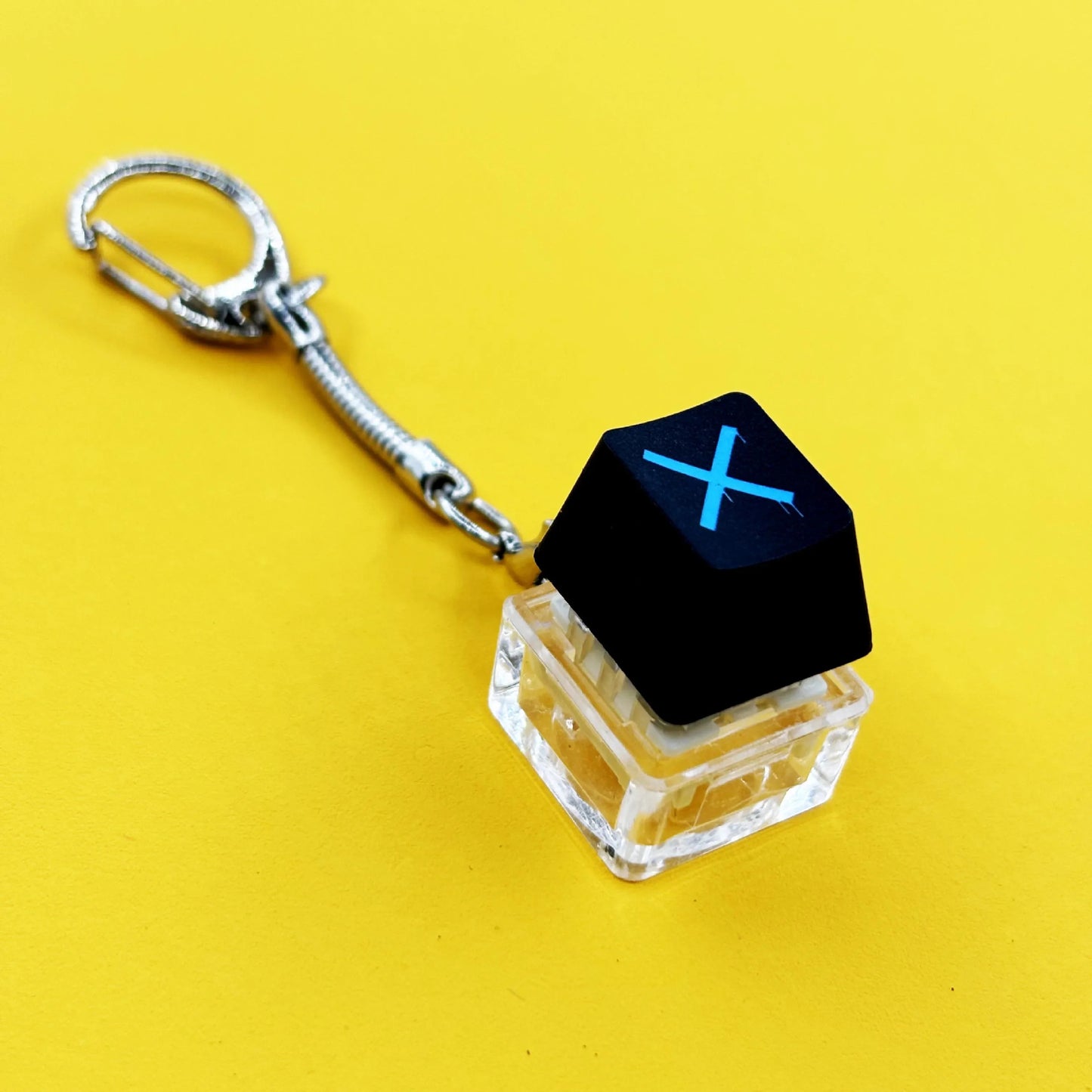 Clicky Keycap Mechanical Keyboard Switch Fidget Keychain Press Button Bag Charm