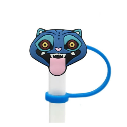 K-Pop Demon Hunters Straw Topper Fits 10mm Large Tumbler Straws Reusable Dust Cap