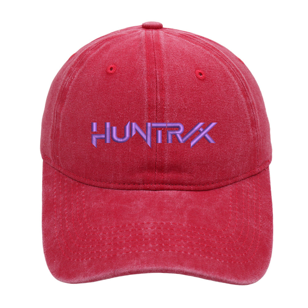K-Pop Demon Hunter HUNTR/X Embroidered Washed Baseball Cap – Unisex Casual Hat