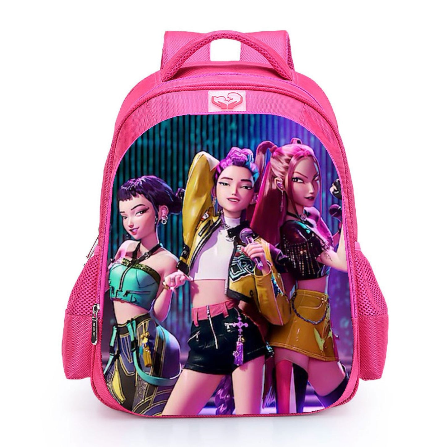 Kpop Demon Hunters Backpack – Kids & Adults, Large Capacity, Small/Medium/Large Sizes