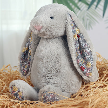 Soft Plush Bunny Rabbit Toy Classic Floppy Ears Stuffed Animal, Cuddly Gift for All Ages