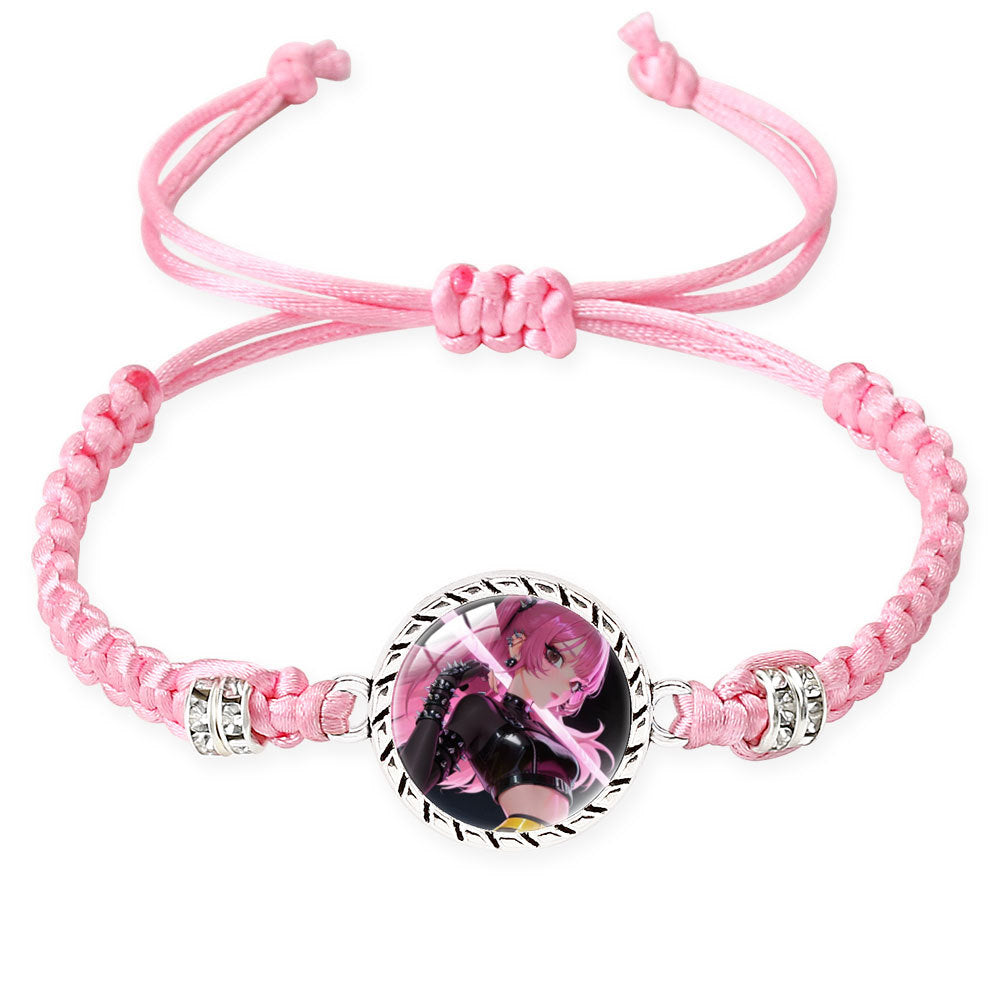 K-POP Demon Hunters Series Bracelet Set Creative Charm Braided Adjustable Bracelets