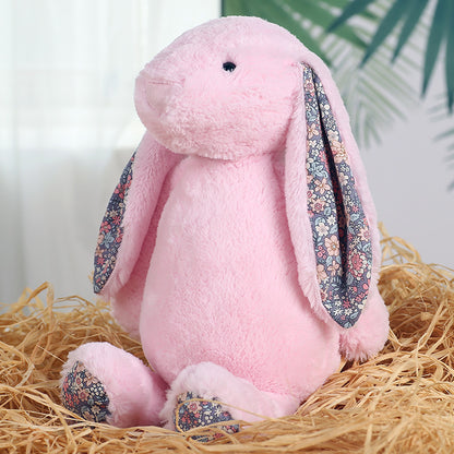 Soft Plush Bunny Rabbit Toy Classic Floppy Ears Stuffed Animal, Cuddly Gift for All Ages