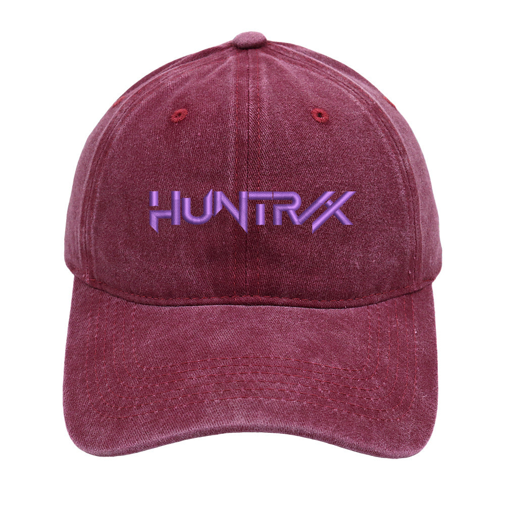 K-Pop Demon Hunter HUNTR/X Embroidered Washed Baseball Cap – Unisex Casual Hat