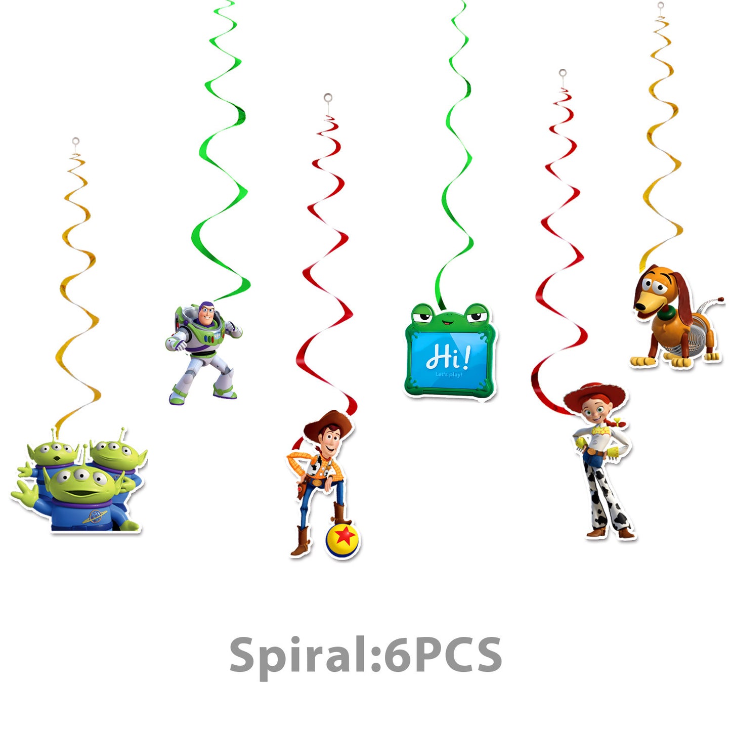 Cartoon Woody Buzz Series Birthday Party Supplies Themed Tableware and Decorations
