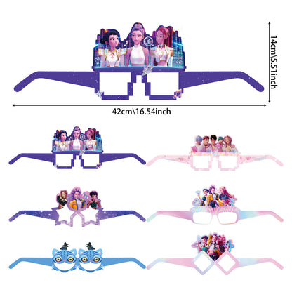 Demon Hunters & Saga Boy Band Birthday Party Supplies – Themed Tableware and Decorations