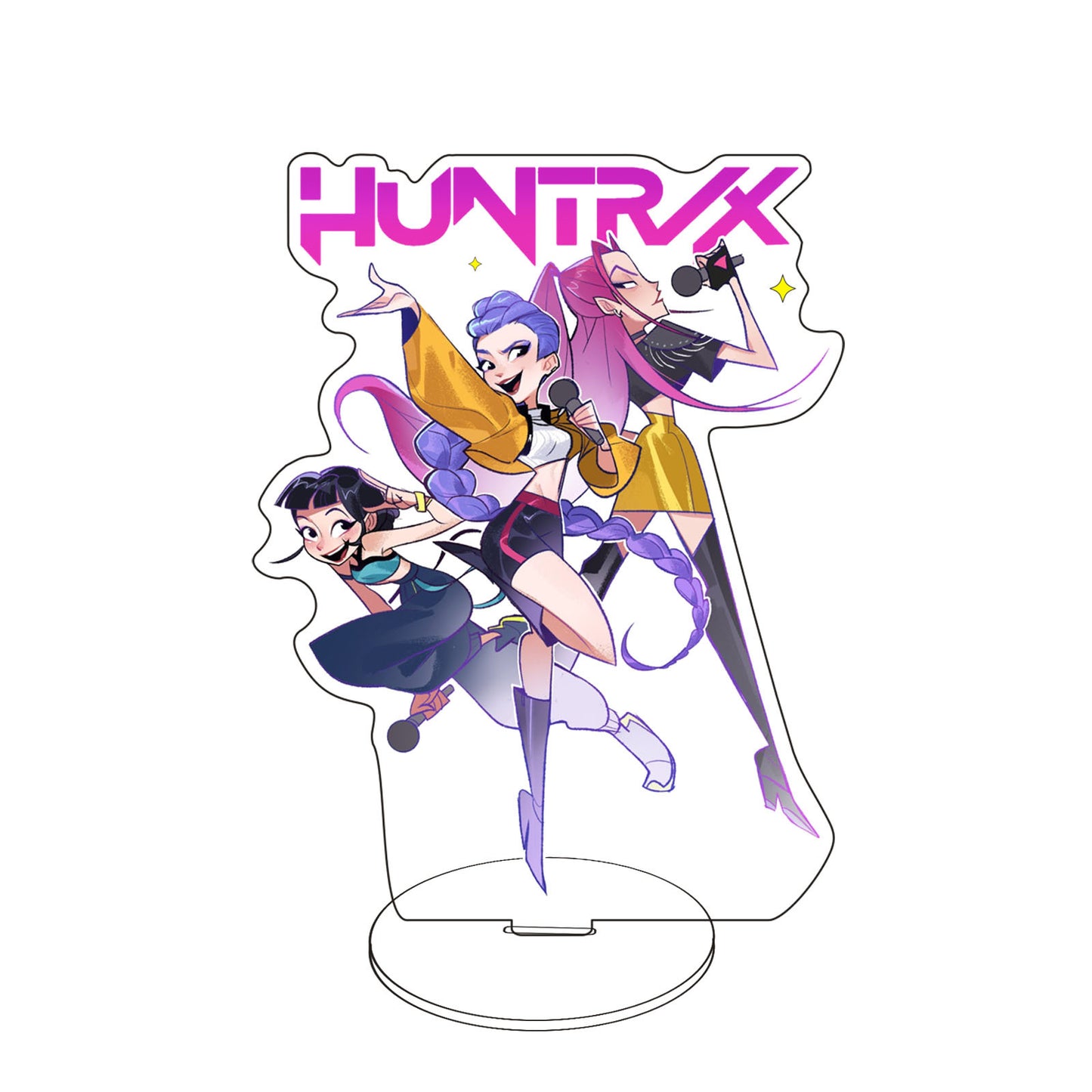 K-Pop Demon Hunters Acrylic Standee Desktop Decoration Trendy Merchandise