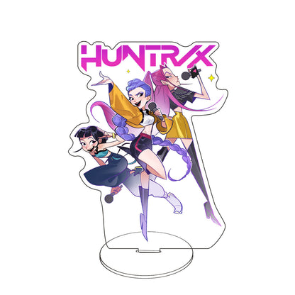 K-Pop Demon Hunters Acrylic Standee Desktop Decoration Trendy Merchandise