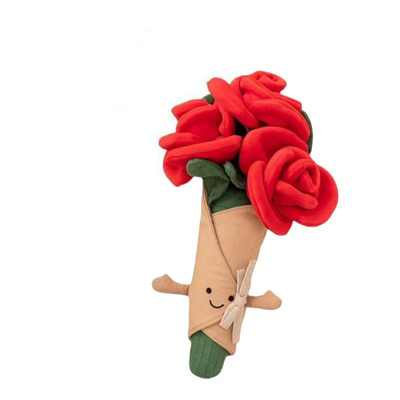 Valentine’s Day Assorted Plush Dolls – Bunny, Heart, Ring, Cake & Bouquet Styles