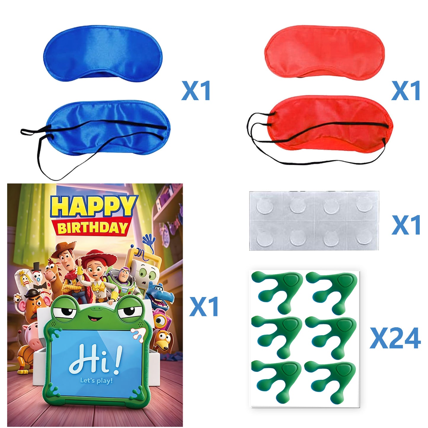 Cartoon Woody Buzz Series Birthday Party Supplies Themed Tableware and Decorations