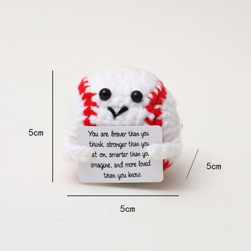 Handmade Crochet Yarn Plush Dolls – Heart Flower, Cactus, Bunny, Bee & More Designs