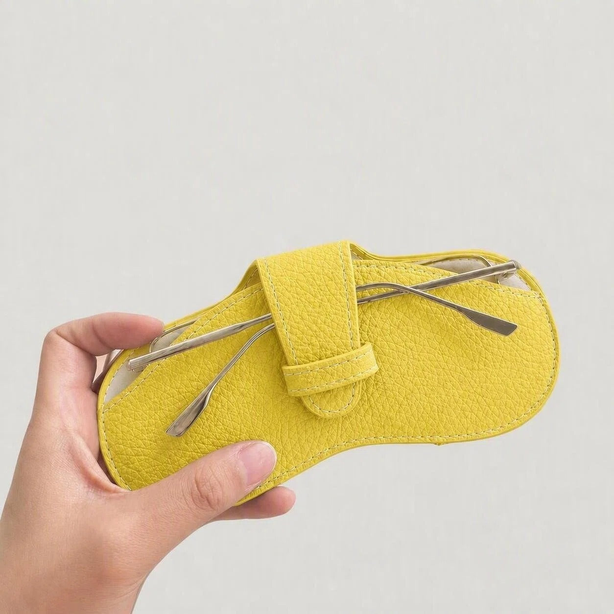 Sunglasses Case Glasses Storage Bag Eyewear Organizer Bag Premium Leather Pouch