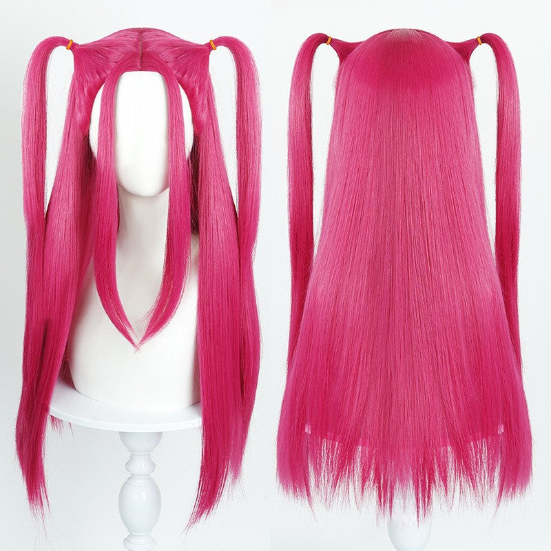 K-Pop Demon Hunters Saja Boy Group Cosplay Wig with Natural-Look Scalp | Anime Costume Wig