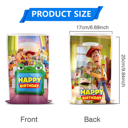 Cartoon Woody Buzz Series Birthday Party Supplies Themed Tableware and Decorations