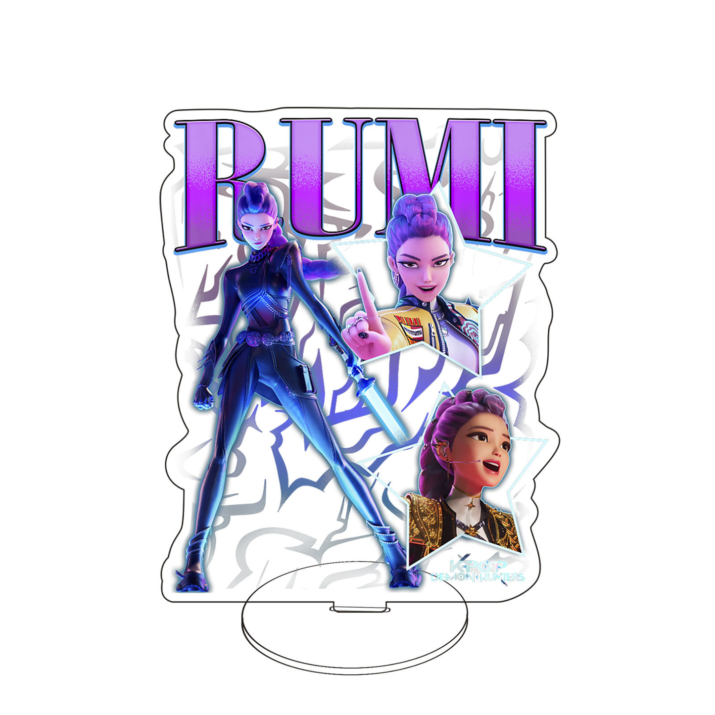 K-Pop Demon Hunters Acrylic Standee Desktop Decoration Trendy Merchandise